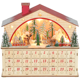 Christmas Advent Calendar (Option: Natural Tone)